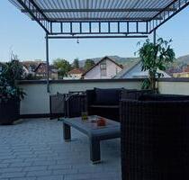 2-Zimmer-Wohnung mit großer Dachterrasse – möbliert - Wehr