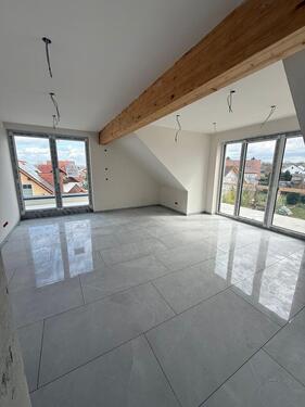 Foto - Neubau: Wunderschöne Dachgeschosswohnung mit zwei großen Balkonen