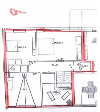 Foto - Maisonettenwohnung in Kiel zur Miete