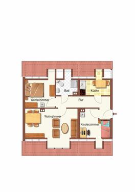 Foto - 3 Zi. Wohnung in Waldheim zu vermieten