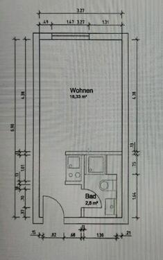 Foto - 1 Zimmer Etagenwohnung zur Miete in Saarbrücken