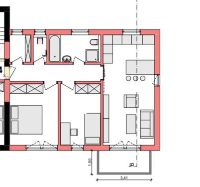 Foto - 3 Zimmer Etagenwohnung in Augsburg