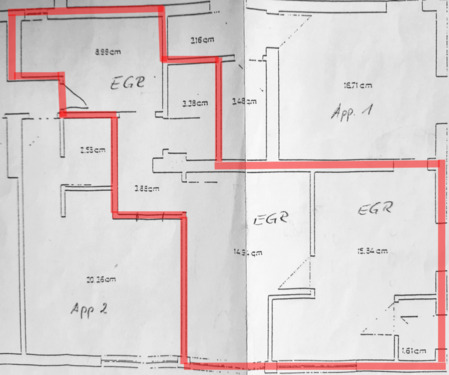 Foto - 2 Zimmer Etagenwohnung zur Miete in Erlangen
