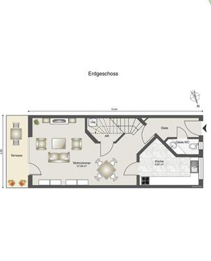 Foto - 4 Zimmer Etagenwohnung zur Miete in Rangsdorf