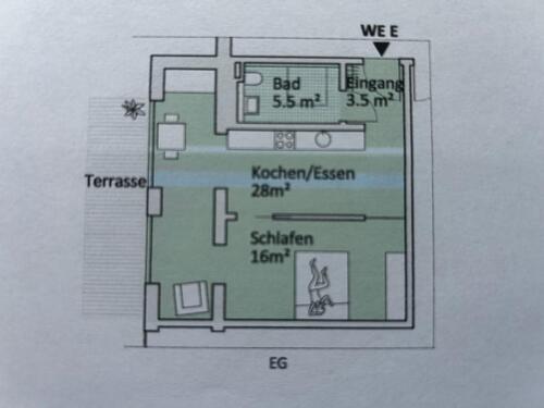 Foto - 2 Zimmer Erdgeschoßwohnung in Hückelhoven