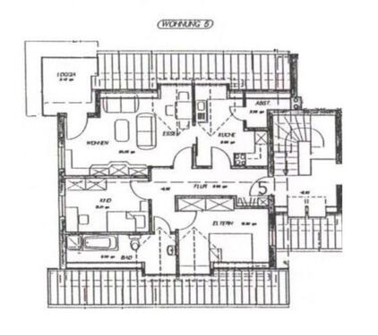 Foto - 3 Zimmer Dachgeschoßwohnung zur Miete in Wutha-Farnroda