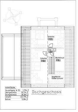 Foto - 5 Zimmer Maisonettenwohnung in Vreden