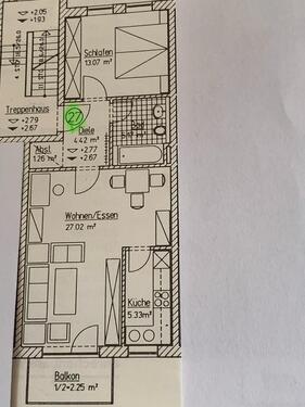 Foto - 2 Zimmer Etagenwohnung in Altötting