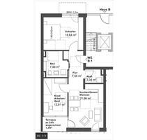 Neuwertige 3-Zimmer Terrassenwohnung mit Garten in Bruchsal