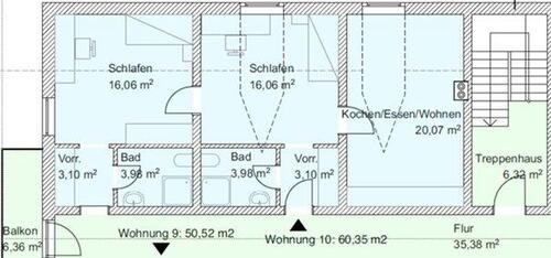 Foto - 3 Zimmer Dachgeschoßwohnung zur Miete in Wegscheid