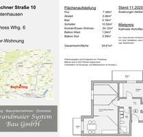 2,5 Zimmer Dachgeschosswohnung im Neubau in Beyharting - Aßling