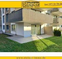 3-Zimmer-Terrassen-Wohnung ca. 73,2 m², Garten ca. 158 m², LIFT, EBK, West-Lage, Keller, TG a. W. - Garmisch-Partenkirchen Breitenau