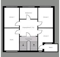 Schöne 3-Zimmer-Wohnung (72 m²) in Detmold - ab April bezugsfrei