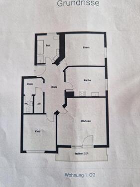 Foto - 3.5 Zimmer Etagenwohnung zur Miete in Essenbach