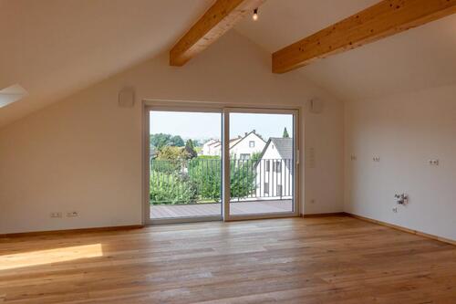 Foto - ☘️Neubau KfW40 ab 0,01%* 3 Zi * Sichtbalken * ohne Provision * ☘️