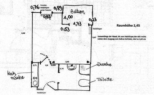 Foto - 1 Zimmer Etagenwohnung zur Miete in Fürth