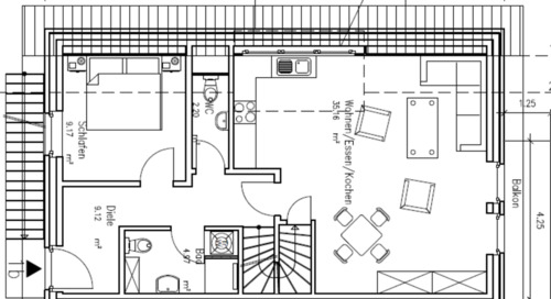 Foto - 4 Zimmer Maisonettenwohnung in Velen