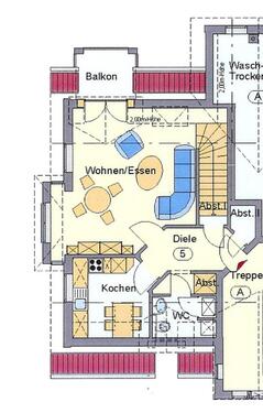 Foto - 3 Zimmer Dachgeschoßwohnung zur Miete in Friesoythe