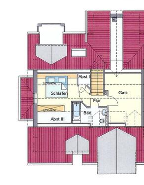 Foto - 3 Zimmer Dachgeschoßwohnung in Friesoythe