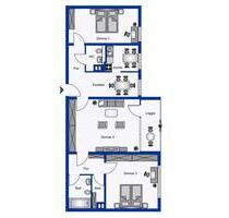 3 Zimmer Wohnung mit Loggia 2 WC in Hombruch Dortmund Süden