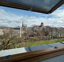 Penthouse Wohnung mit Klimaanlage über den Dächern der Stadt - Leipzig Mitte