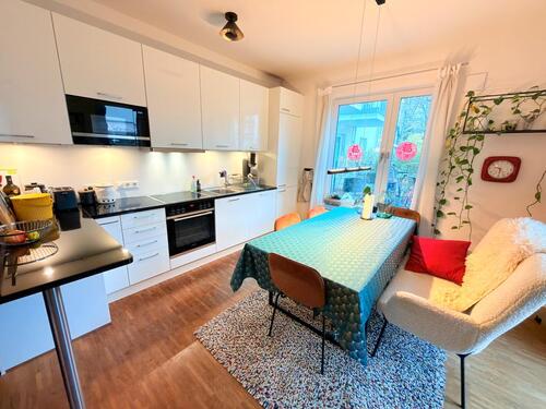 Foto - Moderne 2-Zimmer-Wohnung mit Garten & Tiefgarage in Karlshorst