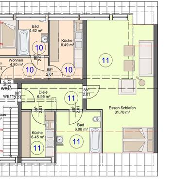 Foto - 2 ZKDB - MG Mülgaustr - 3. OG rechts