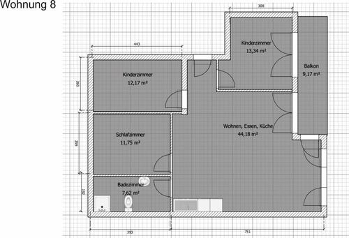 Foto - Attraktive 3,5 Zimmer Wohnung - 755,00 EUR Kaltmiete,