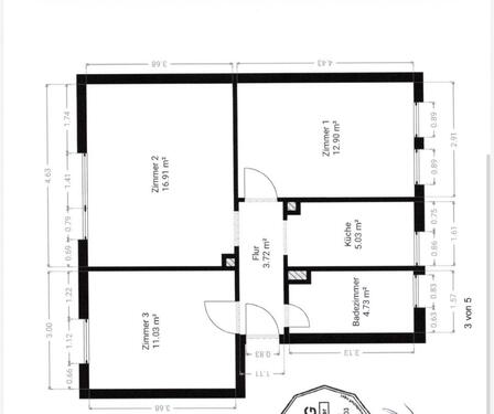 Foto - 3 Zimmer Etagenwohnung zum Kaufen in Springe