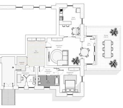 Foto - Terrassenwohnung in Görlitz zur Miete