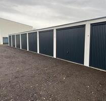 Garage in Coswig Neusörnewitz mit Strom Wasser Kamera Vermietung