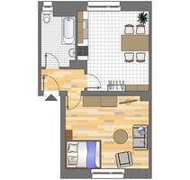 Demnächst frei! 1-Zimmer-Wohnung in Dortmund Körne