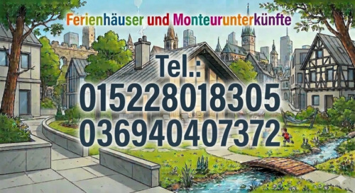 Foto - Monteurzimmer Monteurwohnung Ferienhaus bis 30 Personen Thüringen