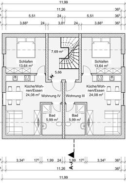 Foto - 2.5 Zimmer Dachgeschoßwohnung in Mallersdorf-Pfaffenberg