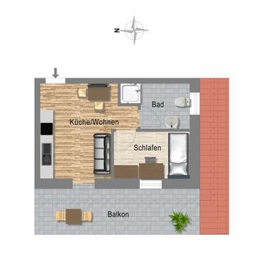 Foto - Singlewohnung Ferienwohnung Boardinghouse Oldenburg 0174 9946567