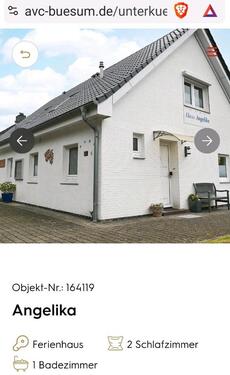 Foto - Urlaub Ferienhaus Angelika Büsum