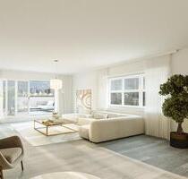 Vollständig renoviert! Penthouse mit Skyline-Blick! Große Sonnenterrasse, Einbauküche, Kamin u.v.m.! - Frankfurt am Main Bockenheim