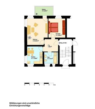 Foto - Erdgeschoßwohnung in Chemnitz zur Miete