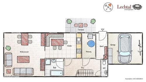 Foto - 5 Zimmer Einfamilienhaus zur Miete in Halblech