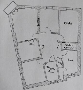 Foto - 4 Zimmer Altbau Wohnung nähe Oederweg, circa 130m2