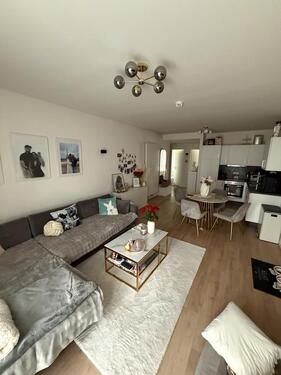 Foto - 2-Zimmer-Wohnung mit Terrasse und Garten – vollständig möbliert