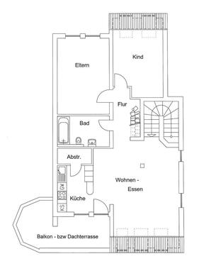 Foto - 6 Zimmer Maisonettenwohnung zum Kaufen in Saarlouis