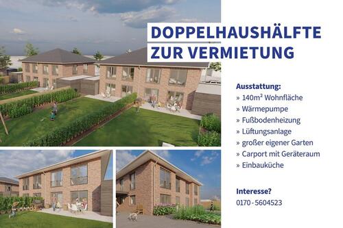 Foto - Neubau! DHH Doppelhaushälfte Wohnung in Meppen-Rühle zur Miete
