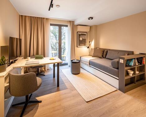 Foto - vollmöbliertes Studio Smart (All-In Miete)