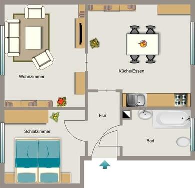 Foto - 2 Zimmer Etagenwohnung zur Miete in Bochum