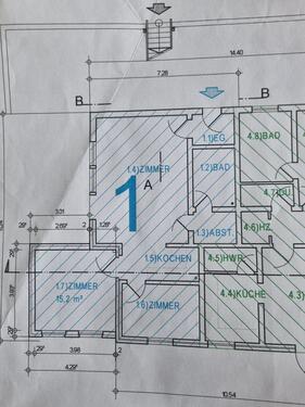 Foto - 2-3 Zimmer Wohnung voraussichtlich zum 01.07.2026