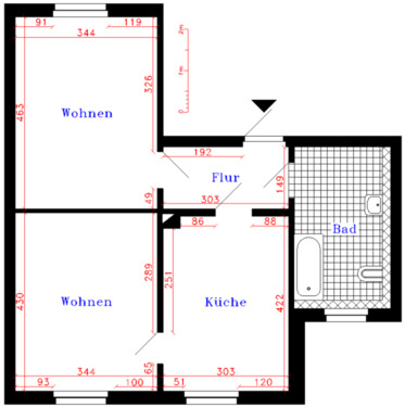 Foto - Etagenwohnung in Penig zur Miete