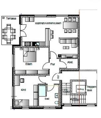Foto - 3 Zimmer Etagenwohnung zur Miete in Erwitte