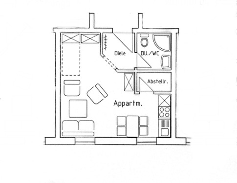 Foto - Etagenwohnung in Marktrodach zur Miete
