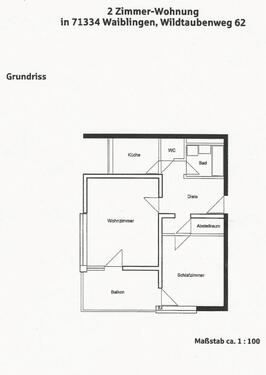 Foto - Privatverkauf, Waiblingen 2-Zi Wohnung Erstbezug